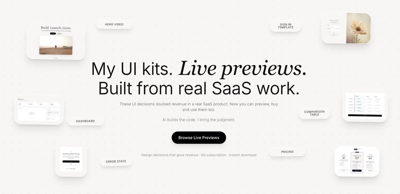 Explore conversion-focused SaaS UI templates at itsmarta.co